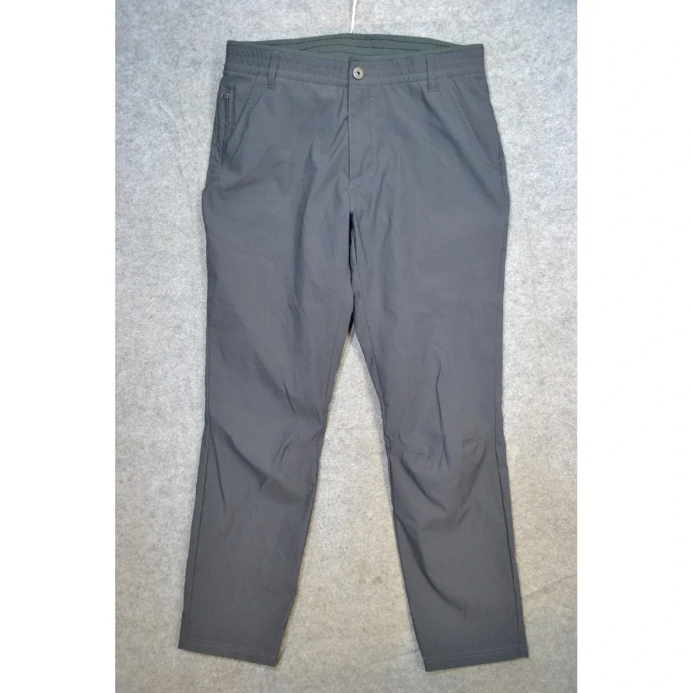 Kuhl Renegade Recon Pants Mens 36x32 Gray Hiking Stretch Quick Dry Outdoor